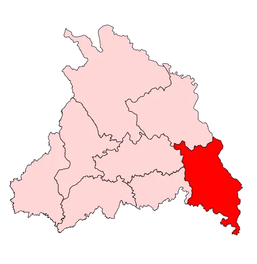 Dhaurahra Constituency Map