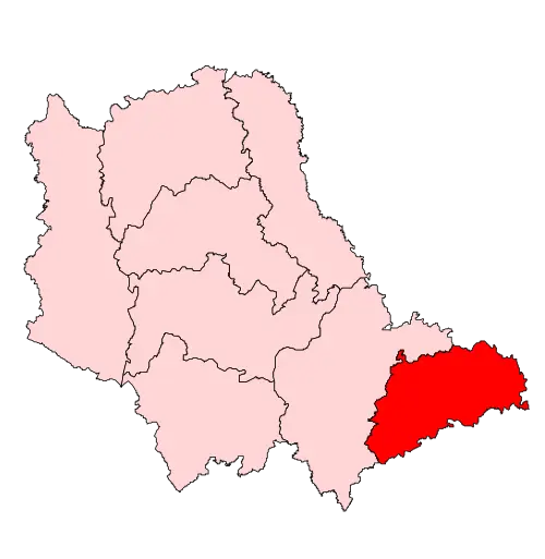 Sandila Constituency Map