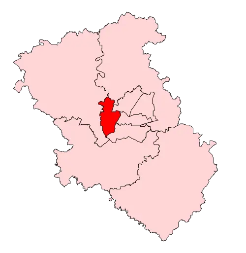 Lucknow West Constituency Map