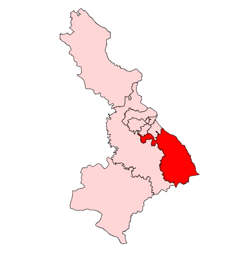 Maharajpur Constituency Map
