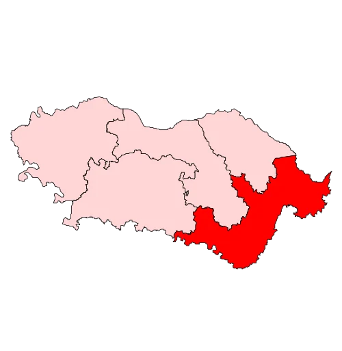 Goshainganj Constituency Map
