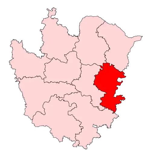 Mubarakpur Constituency Map