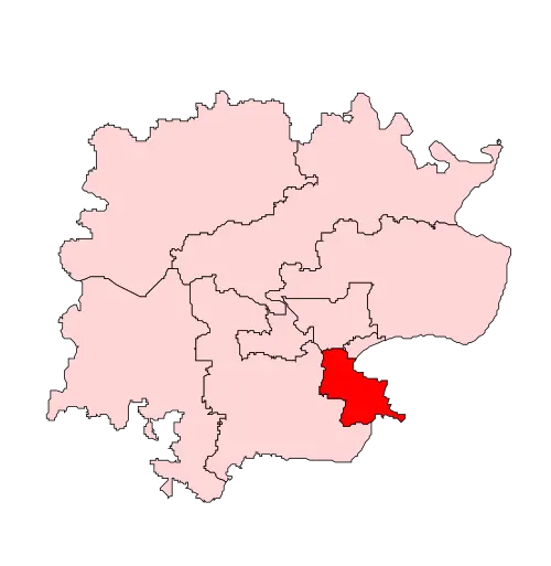 Varanasi Cantt. Constituency Map